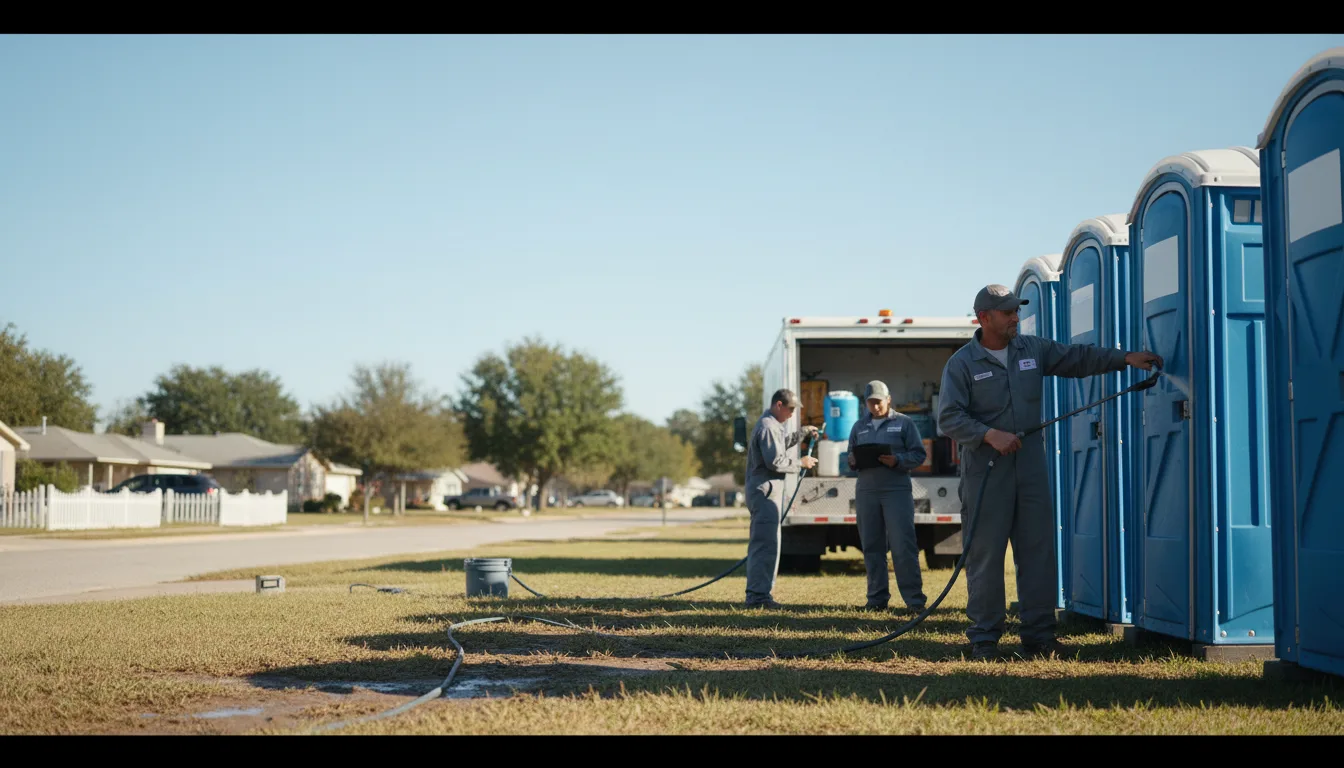 Long-Term Portable Toilet Rental in Novelty, OH near me